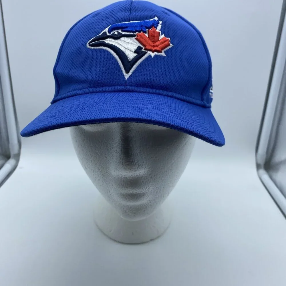 Toronto Blue Jays Blue Youth Baseball Hat Cap Hook Loop MLB